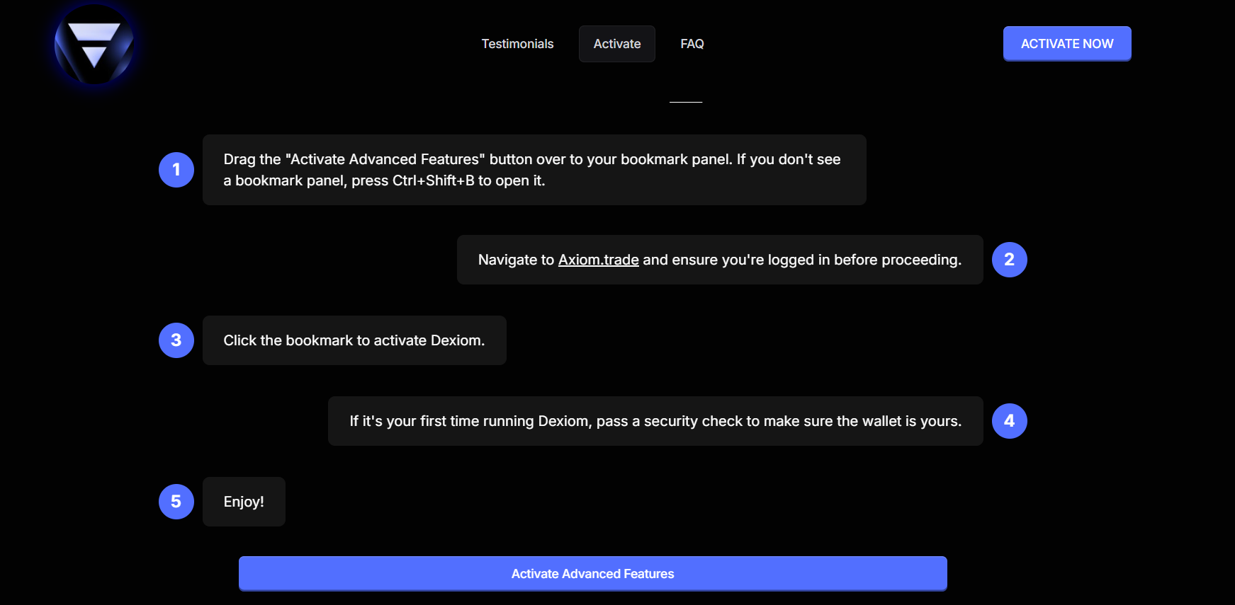Malicious campaign targeted at Axiom.Trade users (RE-001-A)